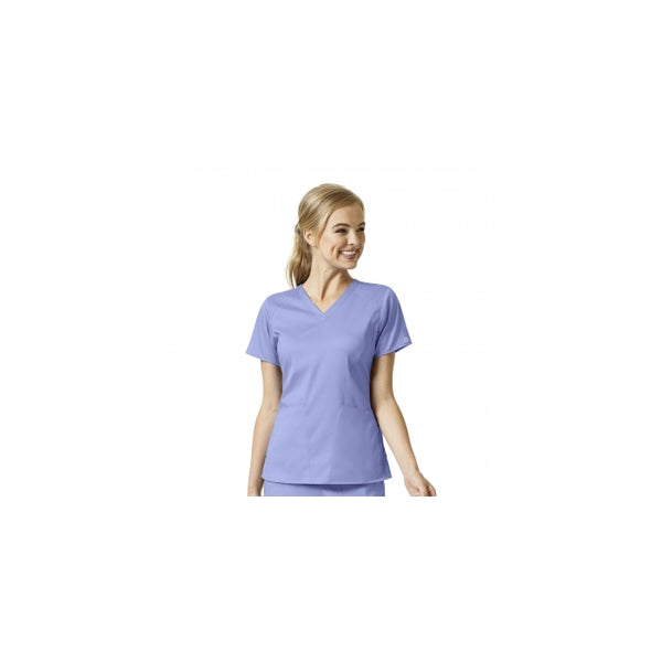 WINK PRO 6319-WOMEN'S 4 POCKET V-NECK TOP