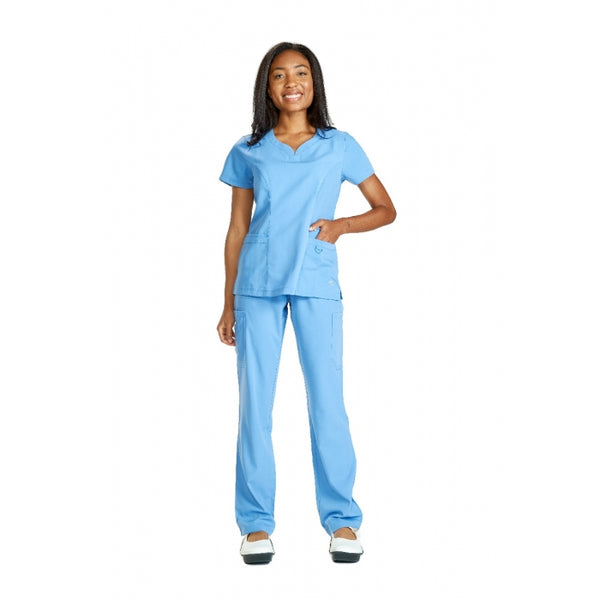 ST1611 - CURVED V-NECK STRETCH SCRUB SET